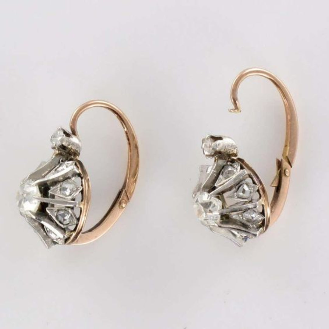 Pendientes Mini de Circonita Vintage Chic