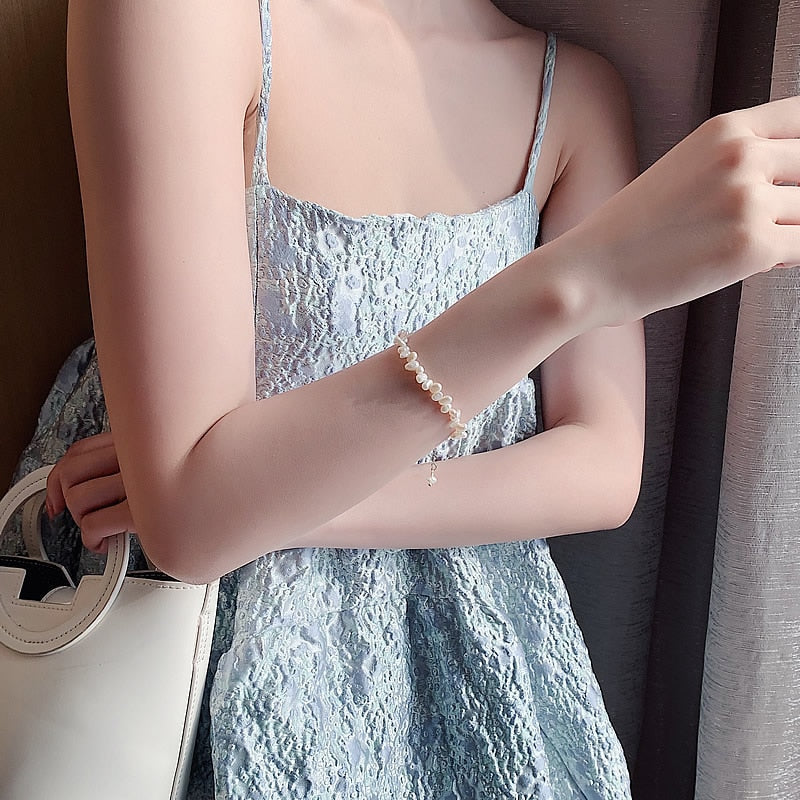 Pulsera de Perlas Glamourosas Céline
