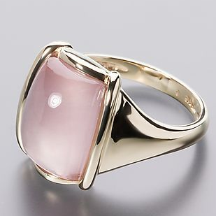 Anillo Vintage Elegante en Oro Rosa - Diseño Cuadrado