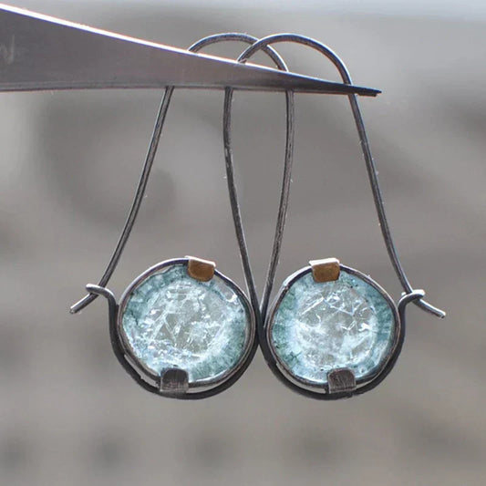 Pendientes de Mondkrystal Vintage Elegantes