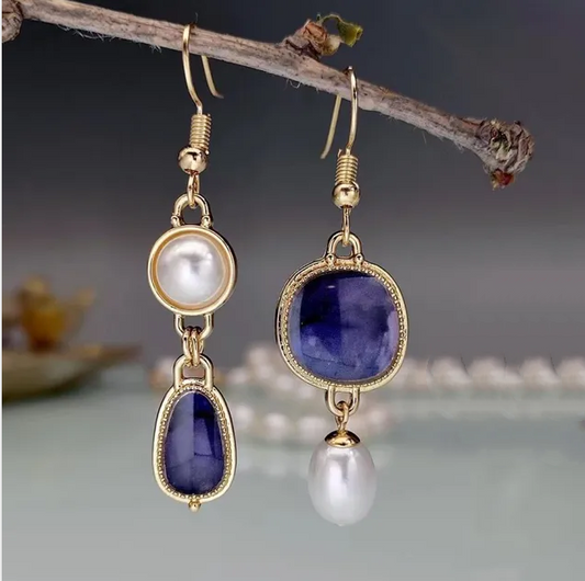 Pendientes de perlas Blaustein vintage elegantes para un brillo atemporal